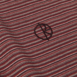 Polar Skate Co. Dizzy Stripe T-Shirt – Bordeaux