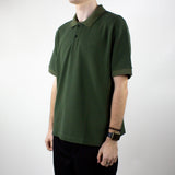 Polar Skate Co. Duo Polo Shirt - Dark Olive