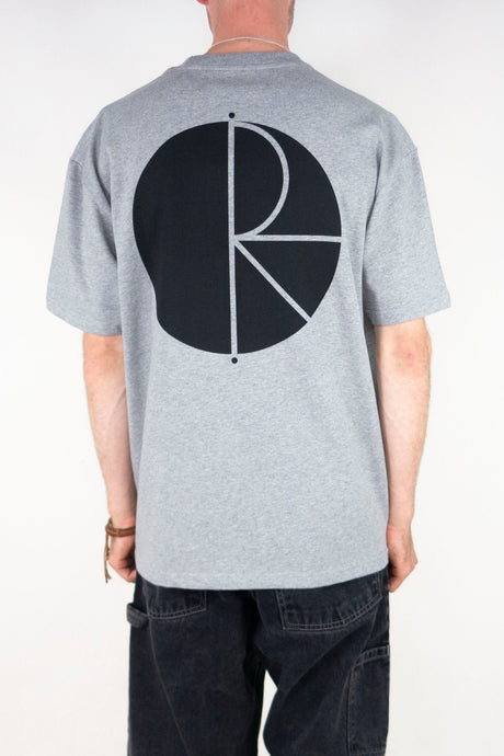 Polar Skate Co. Fill Logo T-Shirt – Grey