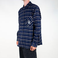 Polar Skate Co. Flannel Shirt - Rich Navy