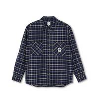 Polar Skate Co. Flannel Shirt - Rich Navy