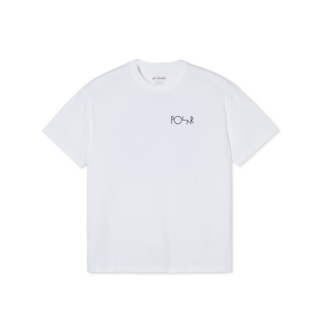 Polar Skate Co. Forest Fill Logo T-Shirt – White