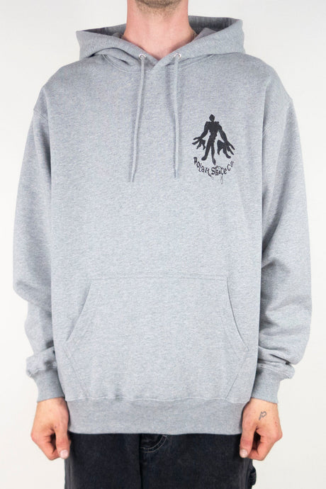 Polar Skate Co. Jungle Hoodie - Heather Grey