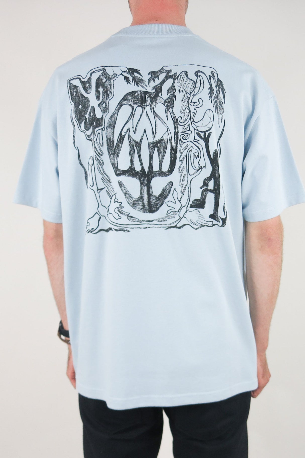 Polar Skate Co. Jungle T-Shirt – Light Blue