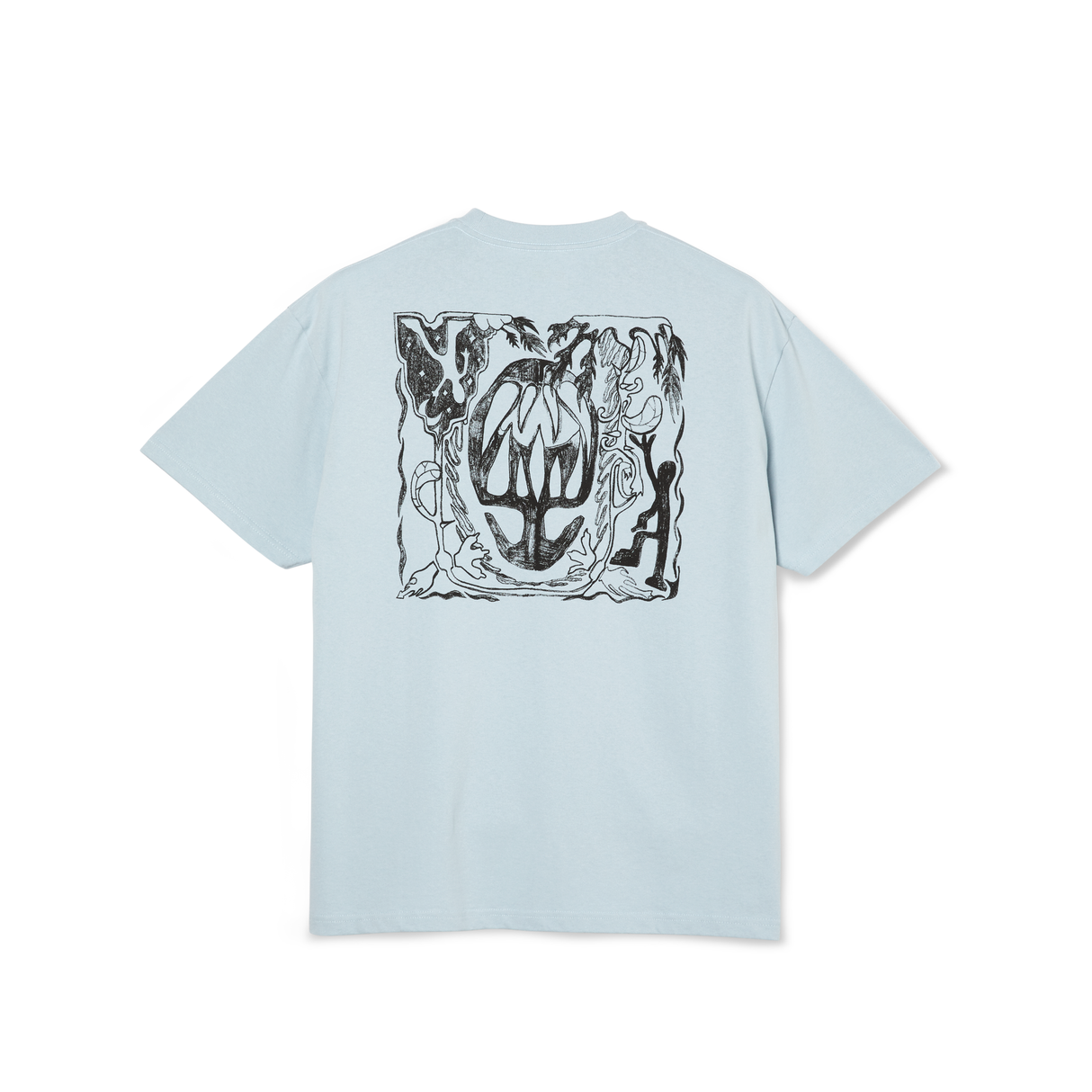 Polar Skate Co. Jungle T-Shirt – Light Blue