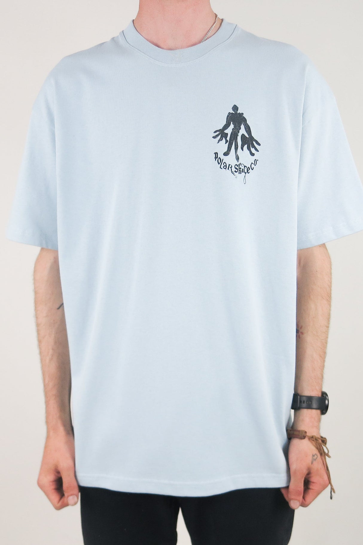 Polar Skate Co. Jungle T-Shirt – Light Blue