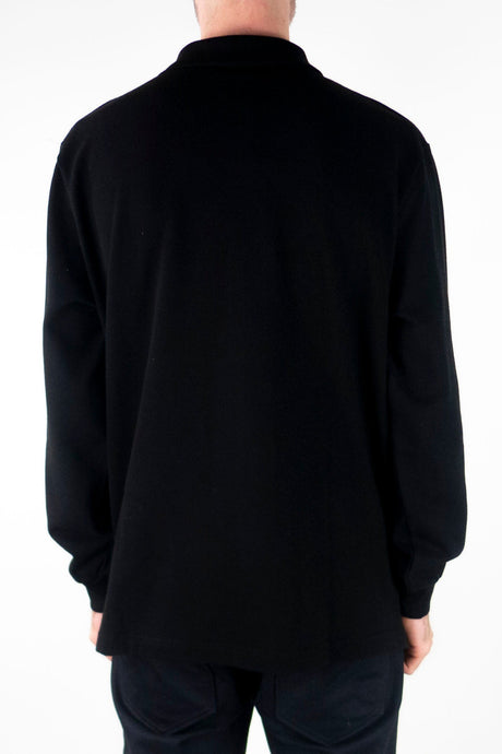 Polar Skate Co. Long Sleeve Polo Shirt - Black