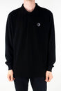 Polar Skate Co. Long Sleeve Polo Shirt - Black