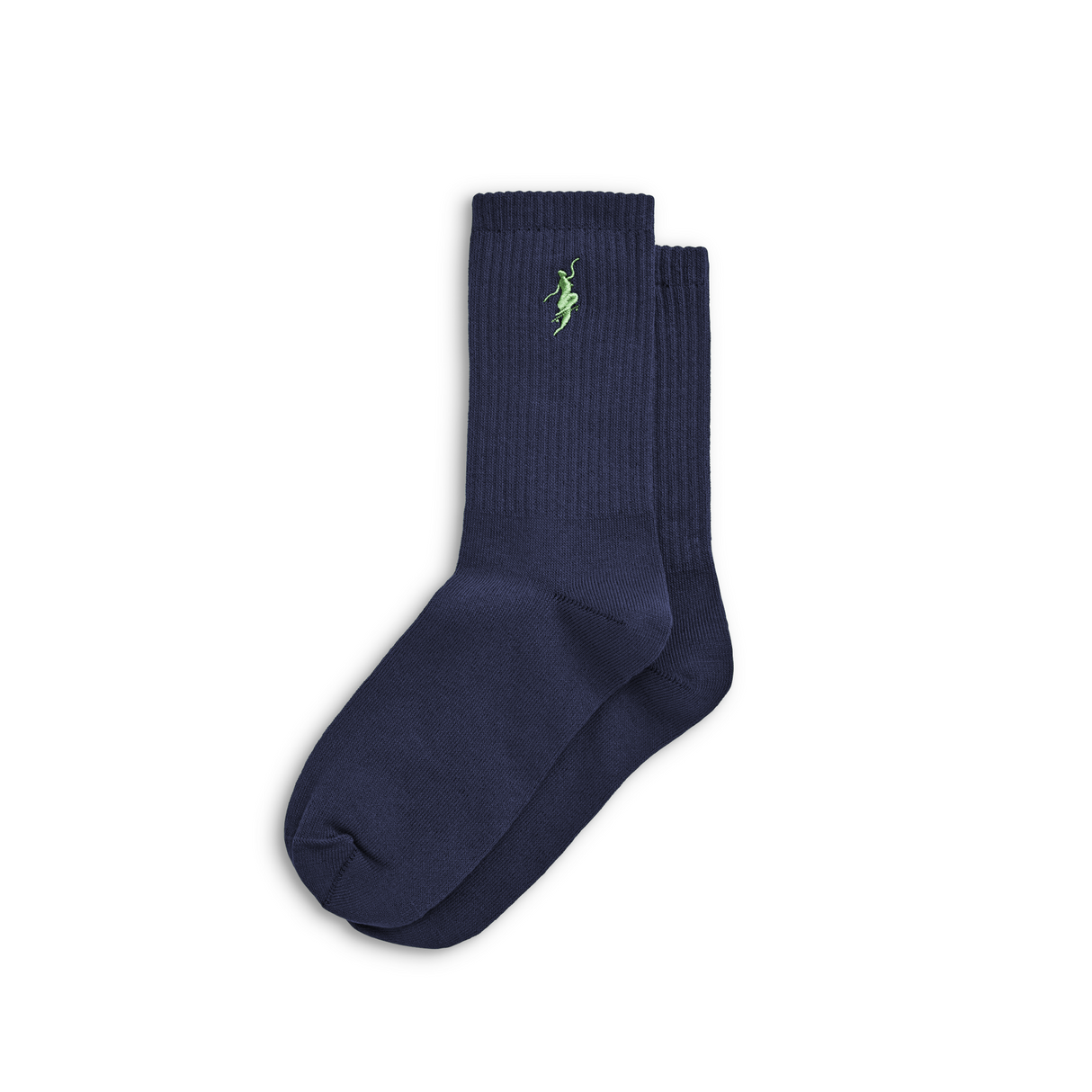 Polar Skate Co. No Comply Socks – Navy / Sage