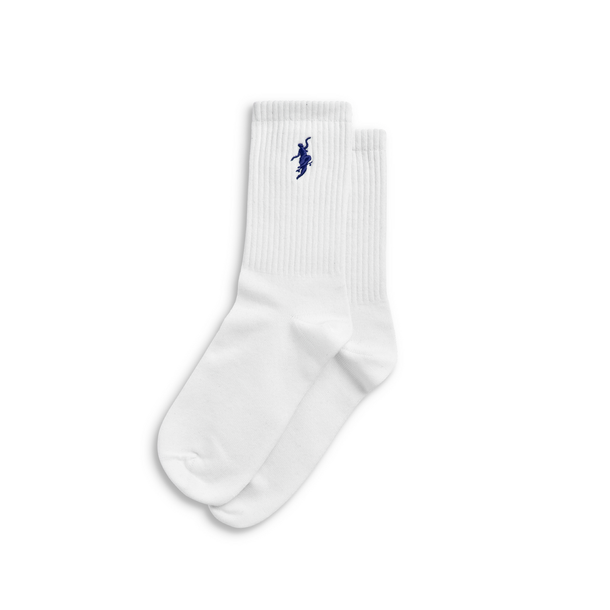 Polar Skate Co. No Comply Socks – White / Blue