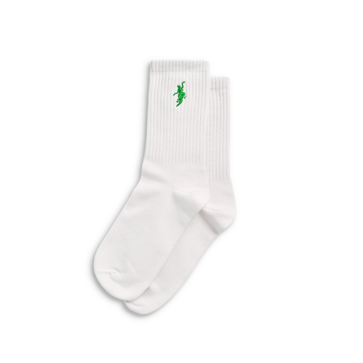 Polar Skate Co. No Comply Socks – White / Green