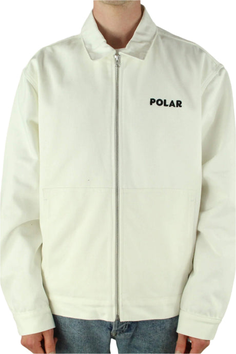 Polar Skate Co. Notes Denim Jacket - Ivory