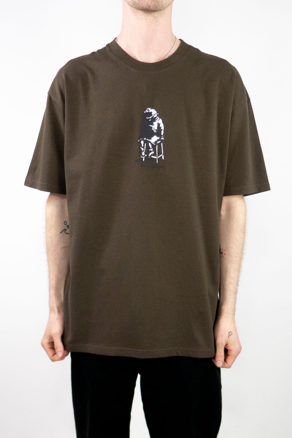 Polar Skate Co. Shadow T-Shirt – Brown