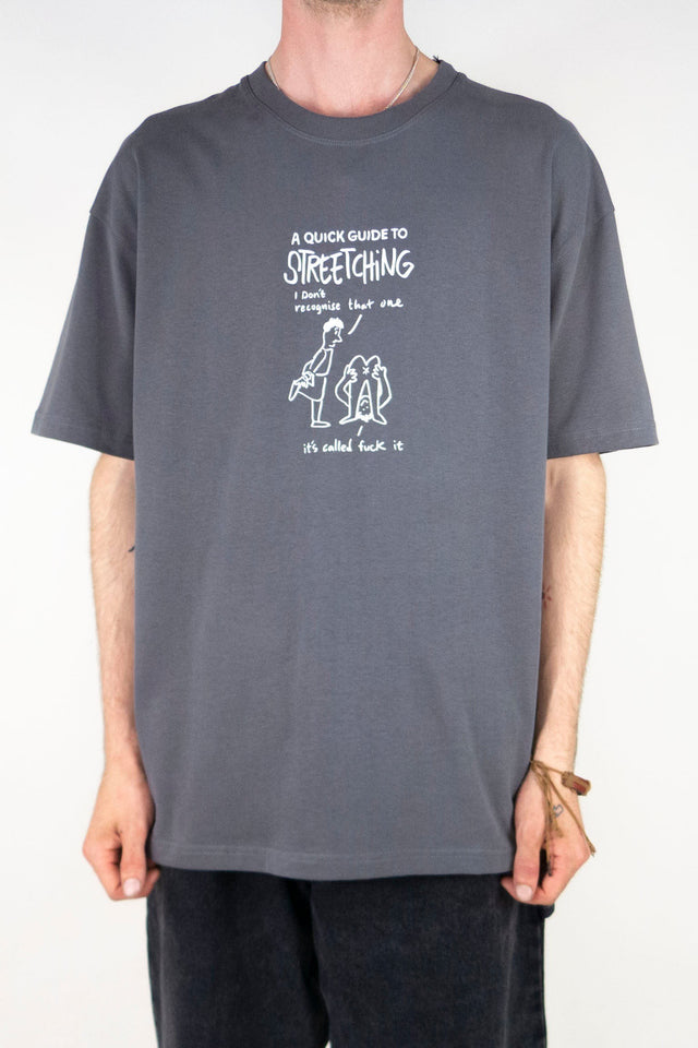 Polar Skate Co. Streetching T-Shirt – Graphite