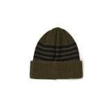 Polar Skate Co. Stripe Merino Beanie – Green