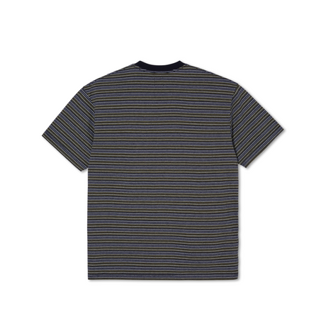 Polar Skate Co. Stripe Pocket T-Shirt – Black / Green