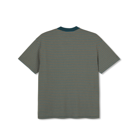 Polar Skate Co. Stripe Shin T-Shirt – Teal