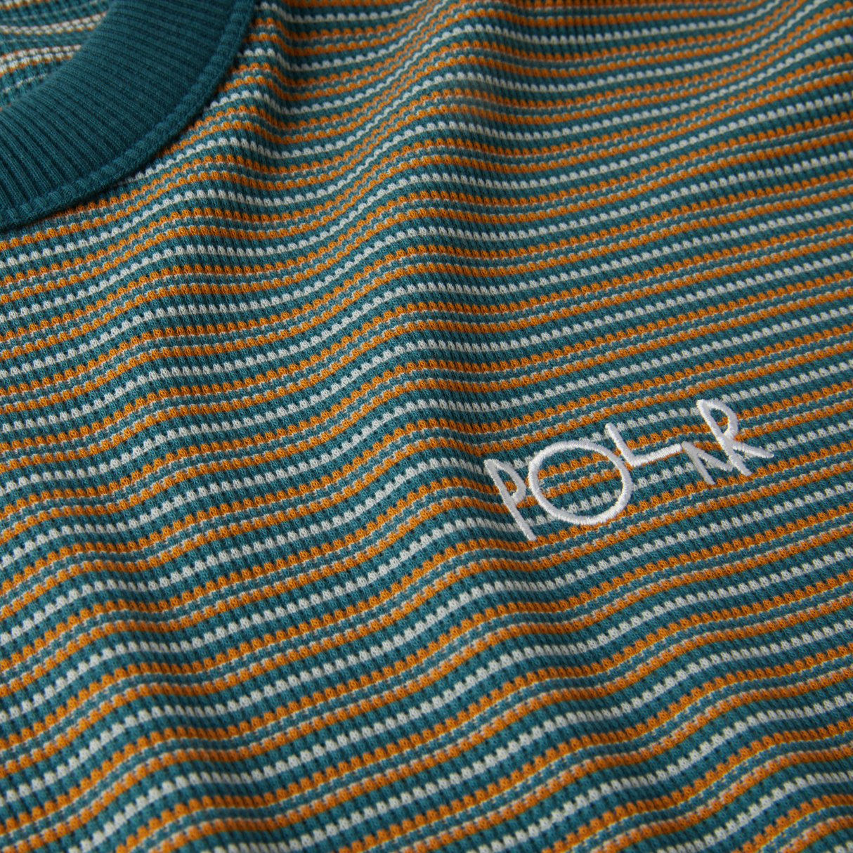 Polar Skate Co. Stripe Shin T-Shirt – Teal