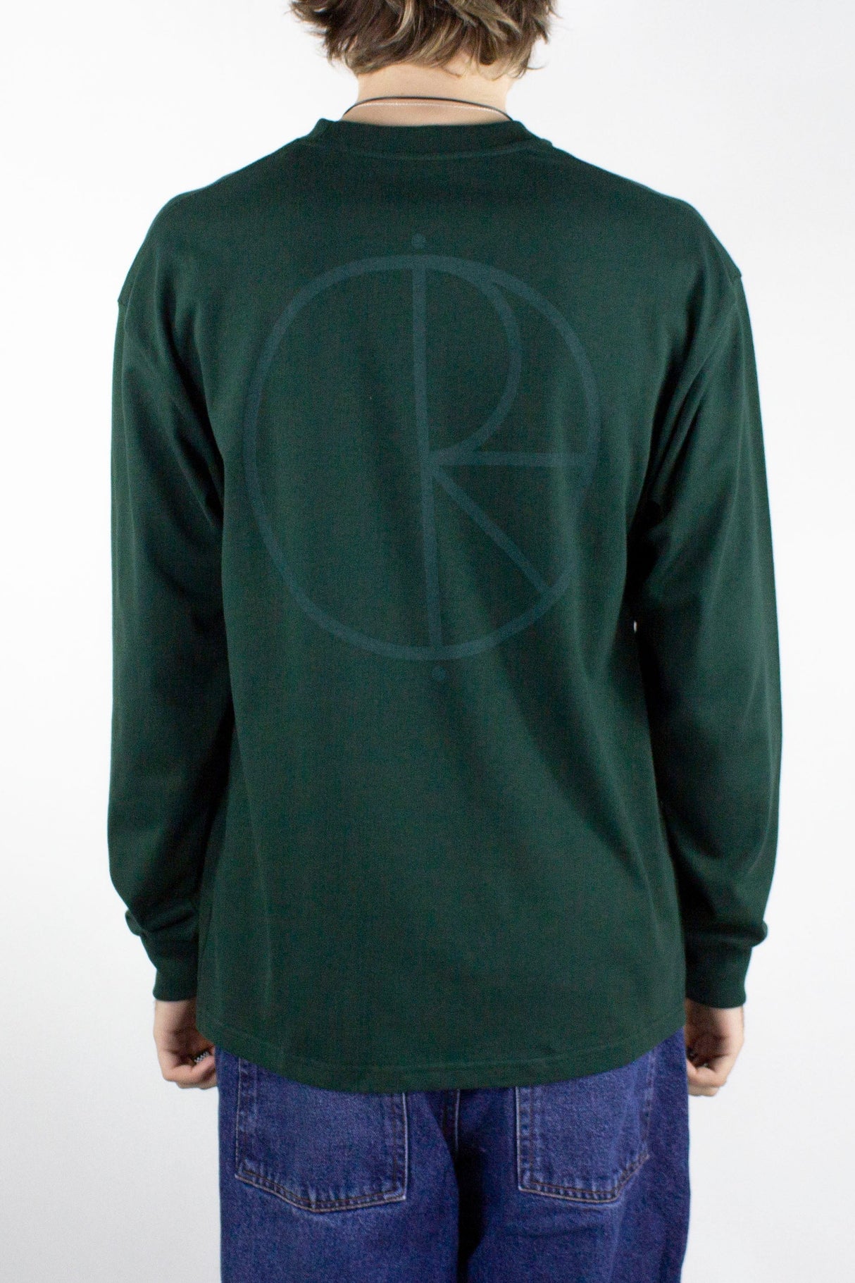 Polar Skate Co. Stroke Logo Long Sleeve T-Shirt – Dark Green