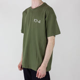 Polar Skate Co. Stroke Logo T-Shirt - Uniform Green