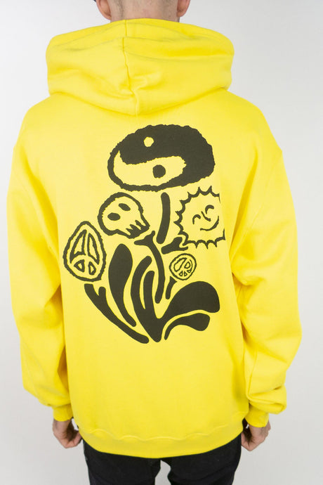 Polar Skate Co. Trippin' Hoodie - Lemon