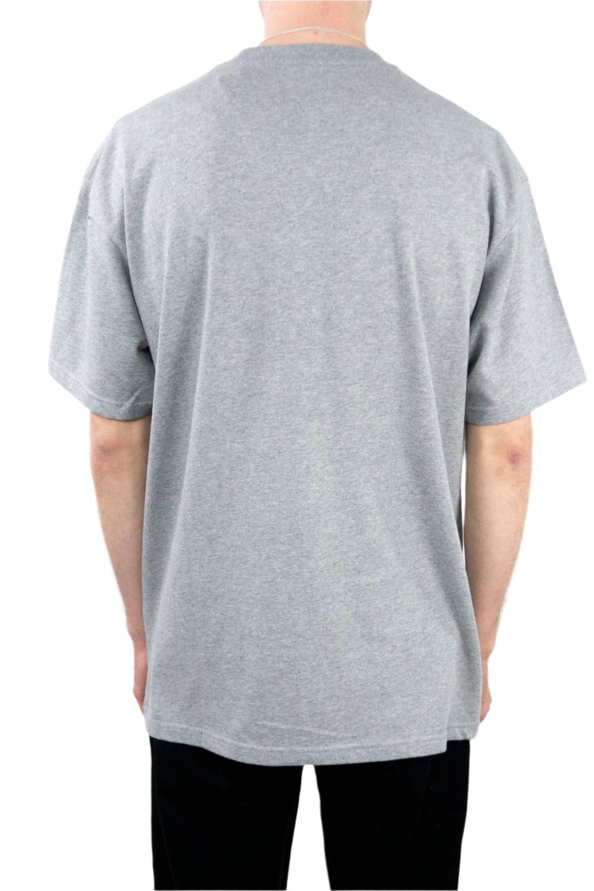 Polar Skate Co. Vertical Logo T-Shirt – Grey Heather