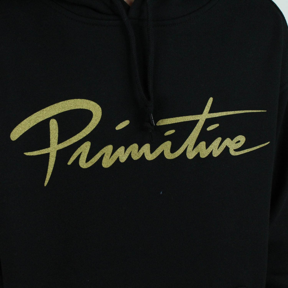 Primitive Nuevo Script Pullover Hooded Sweatshirt - Black