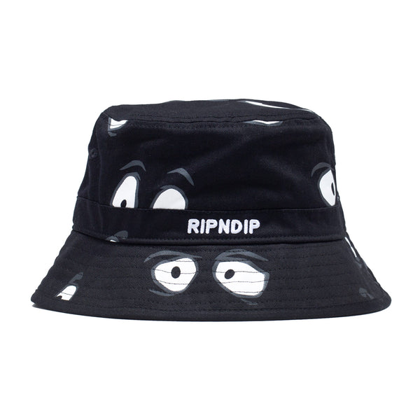RIPNDIP All Eyez Embroidered Logo Bucket Hat - Black