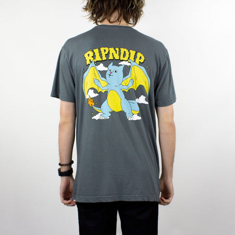 RIPNDIP Charanerm T-Shirt - Charcoal