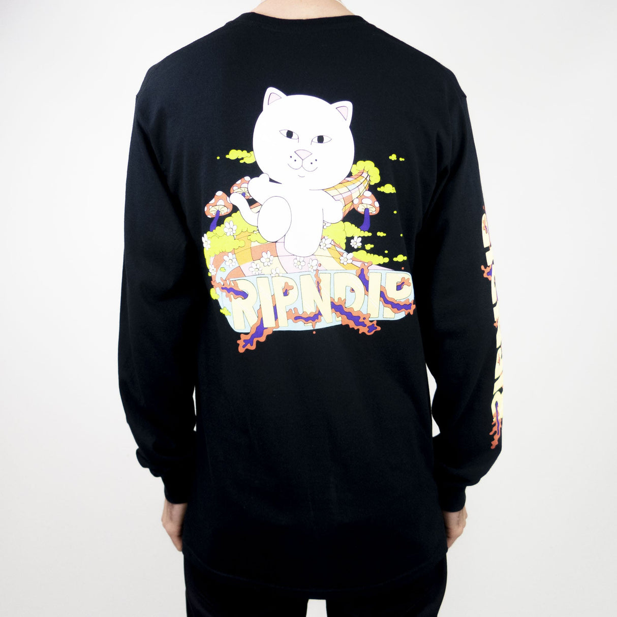 RIPNDIP Day Tripper Long Sleeve T-Shirt - Black