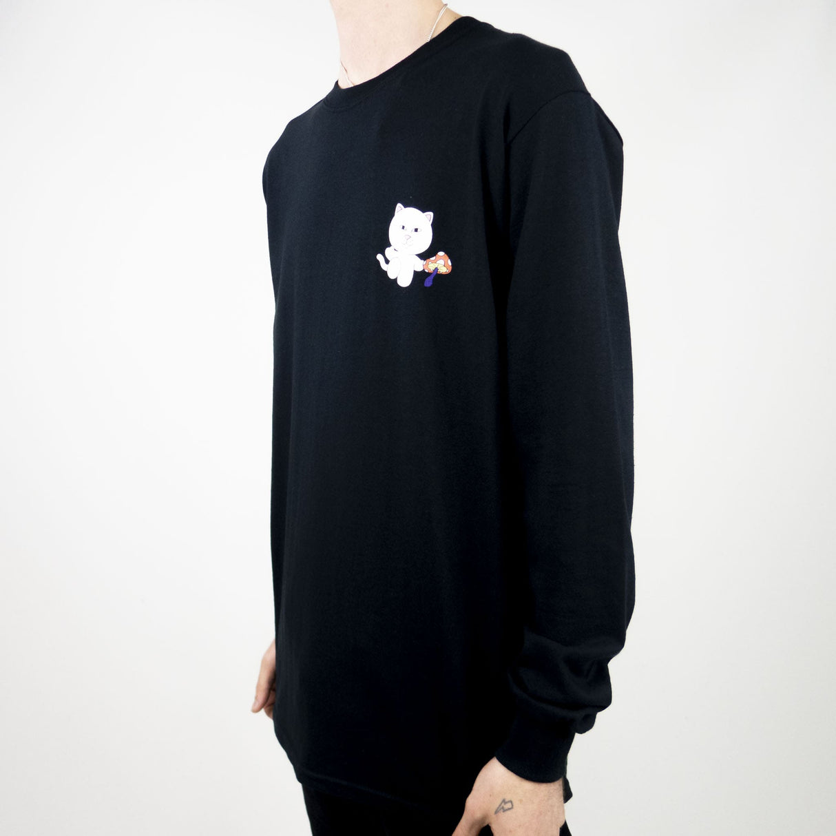 RIPNDIP Day Tripper Long Sleeve T-Shirt - Black