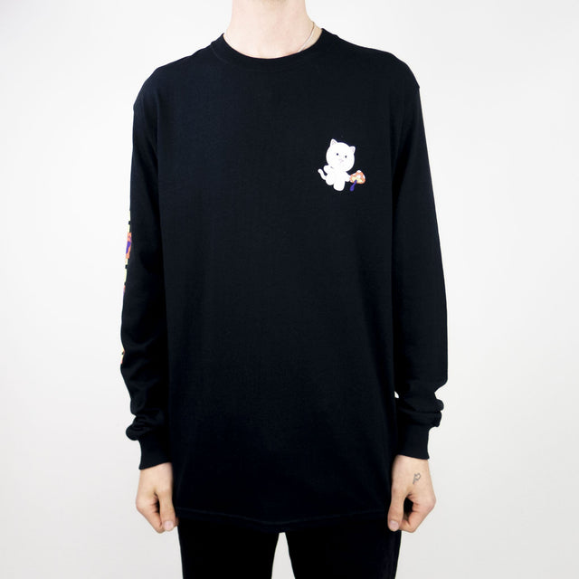 RIPNDIP Day Tripper Long Sleeve T-Shirt - Black