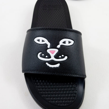 RIPNDIP Jermal Face Sliders – Black