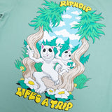 RIPNDIP Life's A Trip T-Shirt - Light Pine