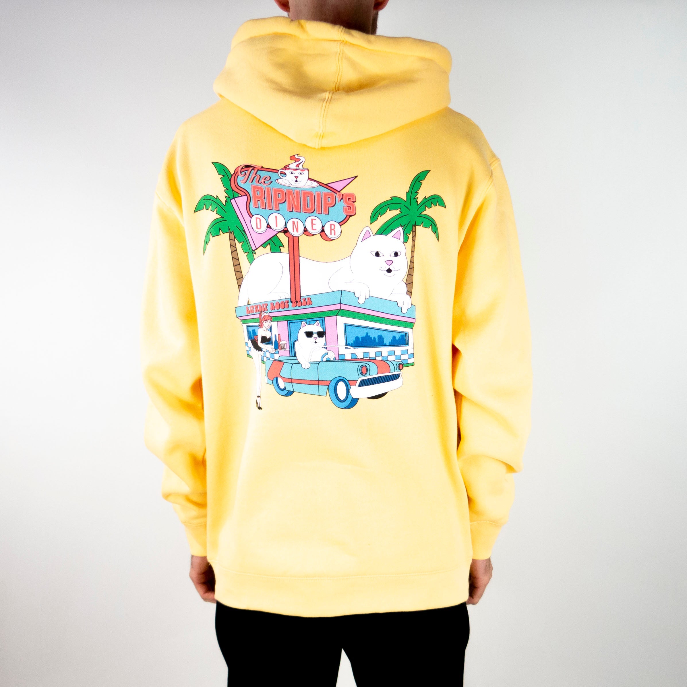 Ripndip yellow hoodie hotsell