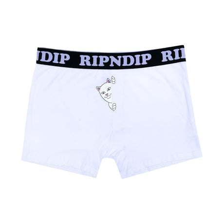 RIPNDIP Peek A Nermal Boxers - White