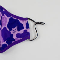 RIPNDIP Purple Camo Ventilated Mask- Purple Camo