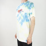 RIPNDIP Raise Da Hell T-Shirt - Yellow & Blue Acid Wash