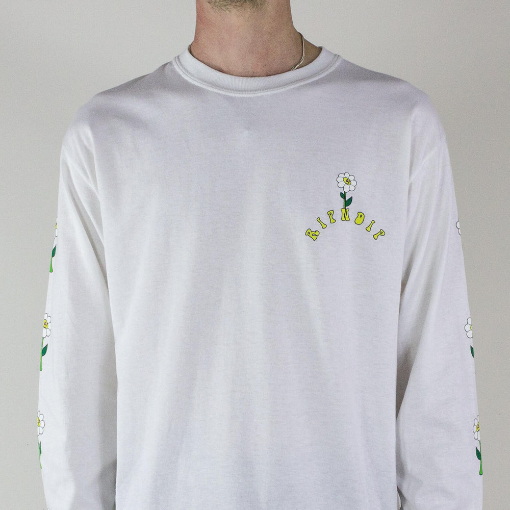 RIPNDIP Unicorn Rider Longsleeve T-Shirt- Natural
