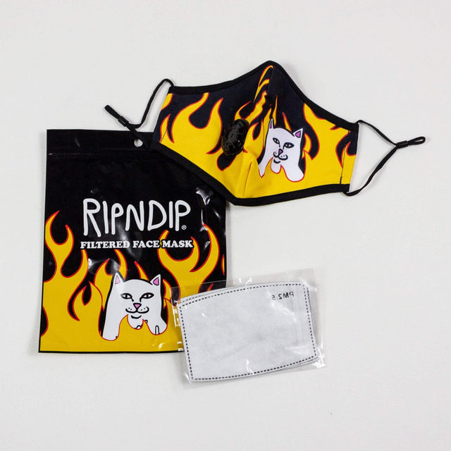 RIPNDIP Welcome to Heck Ventilated Mask- Black