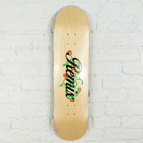 Remix Casuals Rose Vine Skateboard Deck - Natural