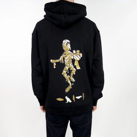 Remix Mummy Hoodie - Black