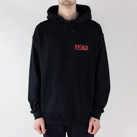 Remix Street Dragon Hoodie- Black