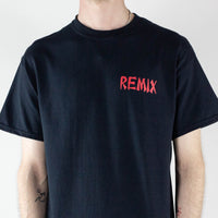 Remix Street Dragon T-Shirt- Black