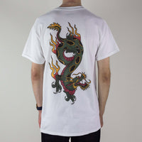 Remix Street Dragon T-Shirt- White