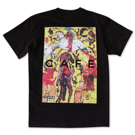 Skateboard Cafe First Adventure T-Shirt - Black