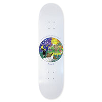 Skateboard Cafe Great Place Deck - White
