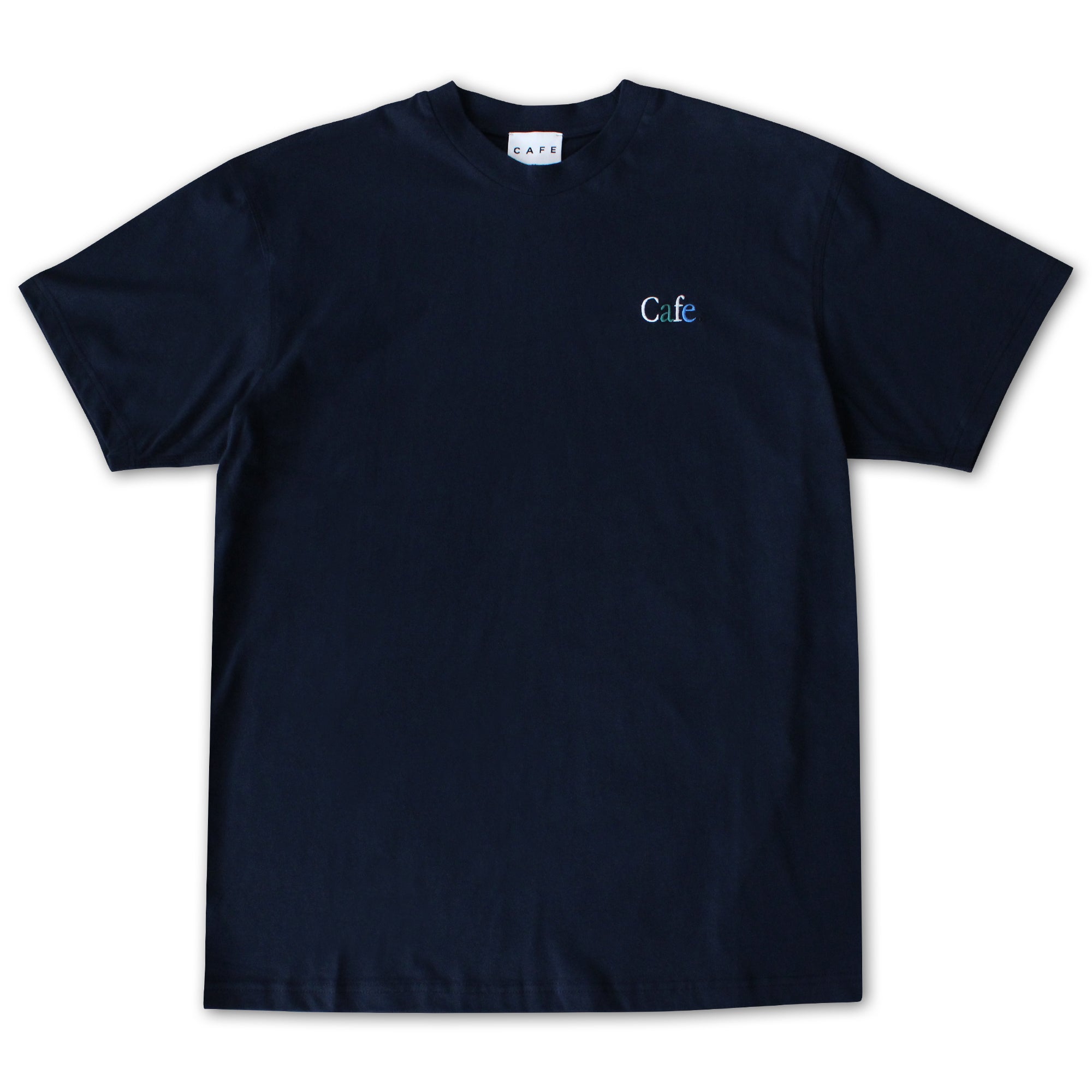 Skateboard Cafe JLH Embroidered Wayne TShirt Navy exclusive at