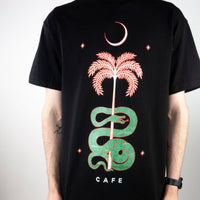 Skateboard Cafe Tree Of Life T-Shirt - Black
