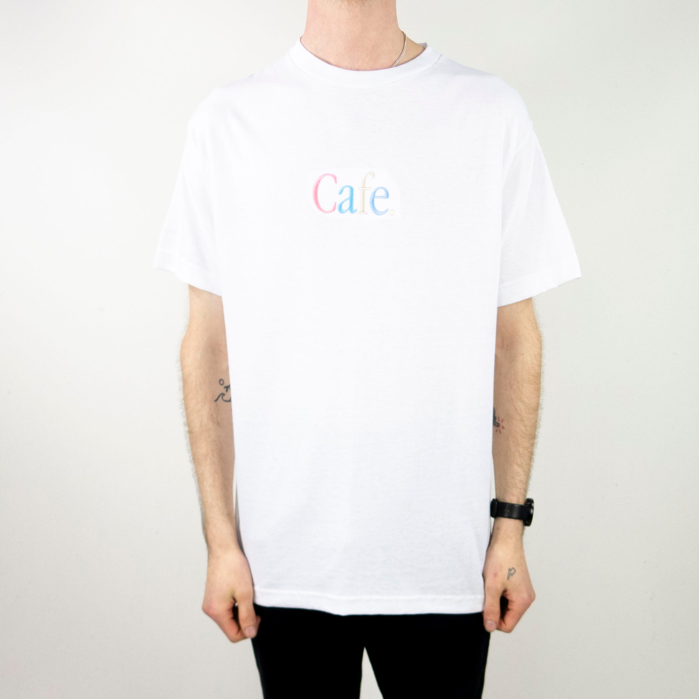 Skateboard Cafe Wayne T-Shirt - White – Remix Casuals